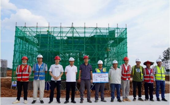 市政要闻 | 长沙机场中轴大道工程项目主线高架桥墩柱首件混凝土顺利浇筑